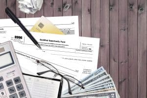 irs forms 8996 with other office equipment